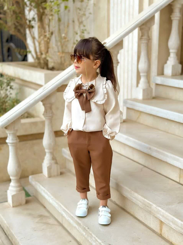 ست شیک و جذاب دخترونه پاپیون