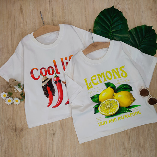 کراپ های دخترونه تابستونی لیمو و فلفل 🌶️🍋
